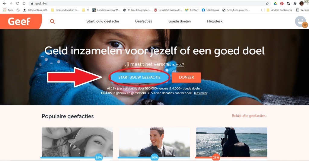 startpagina geef.nl